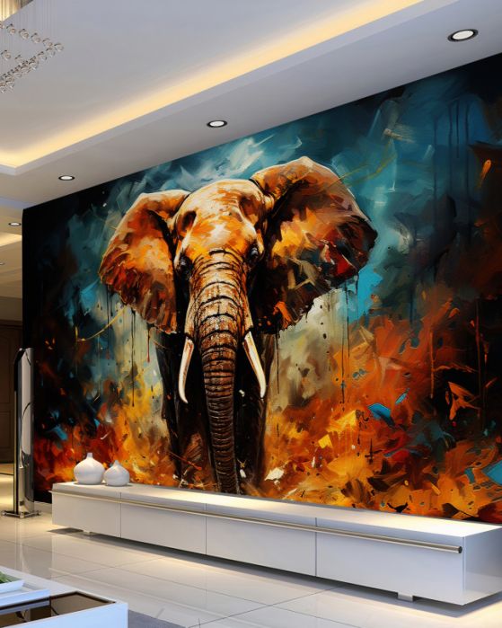 Fototapeten Elefanten