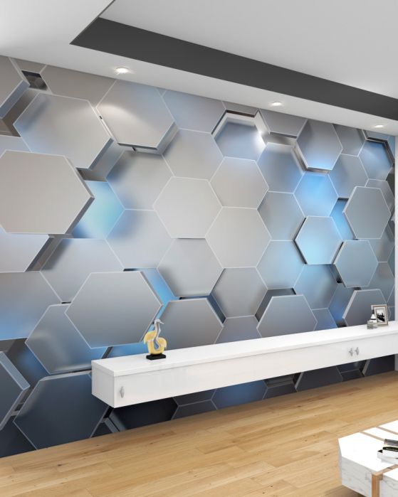 Fototapeten 3D -Geometrie