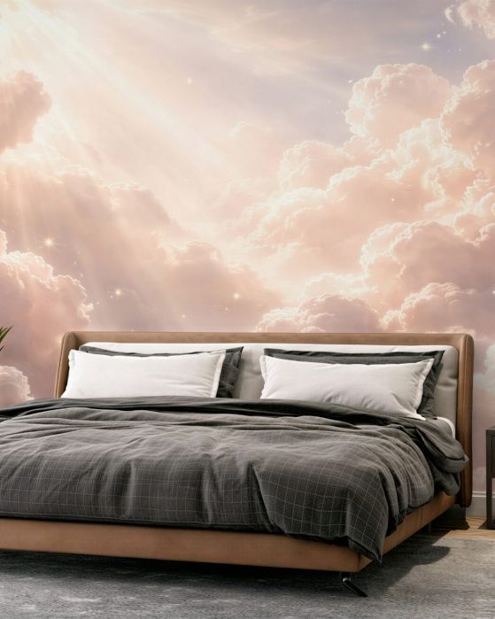 Fototapeten Pastellhimmel mit Licht