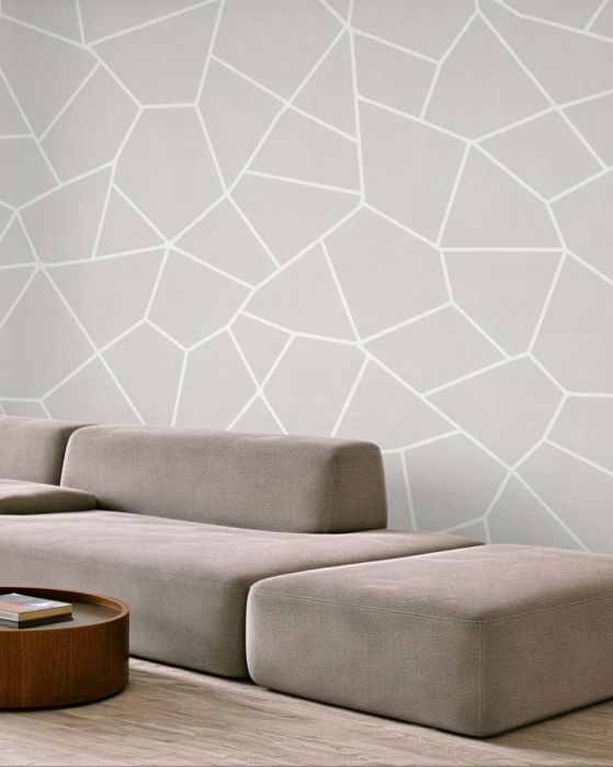 Fototapeten Helles geometrisches Mosaik