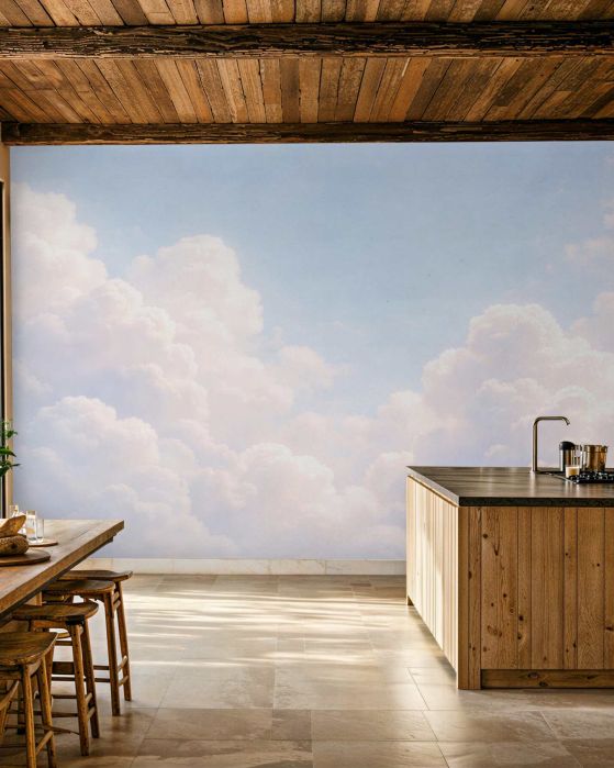 Fototapeten Pastellwolken am Himmel