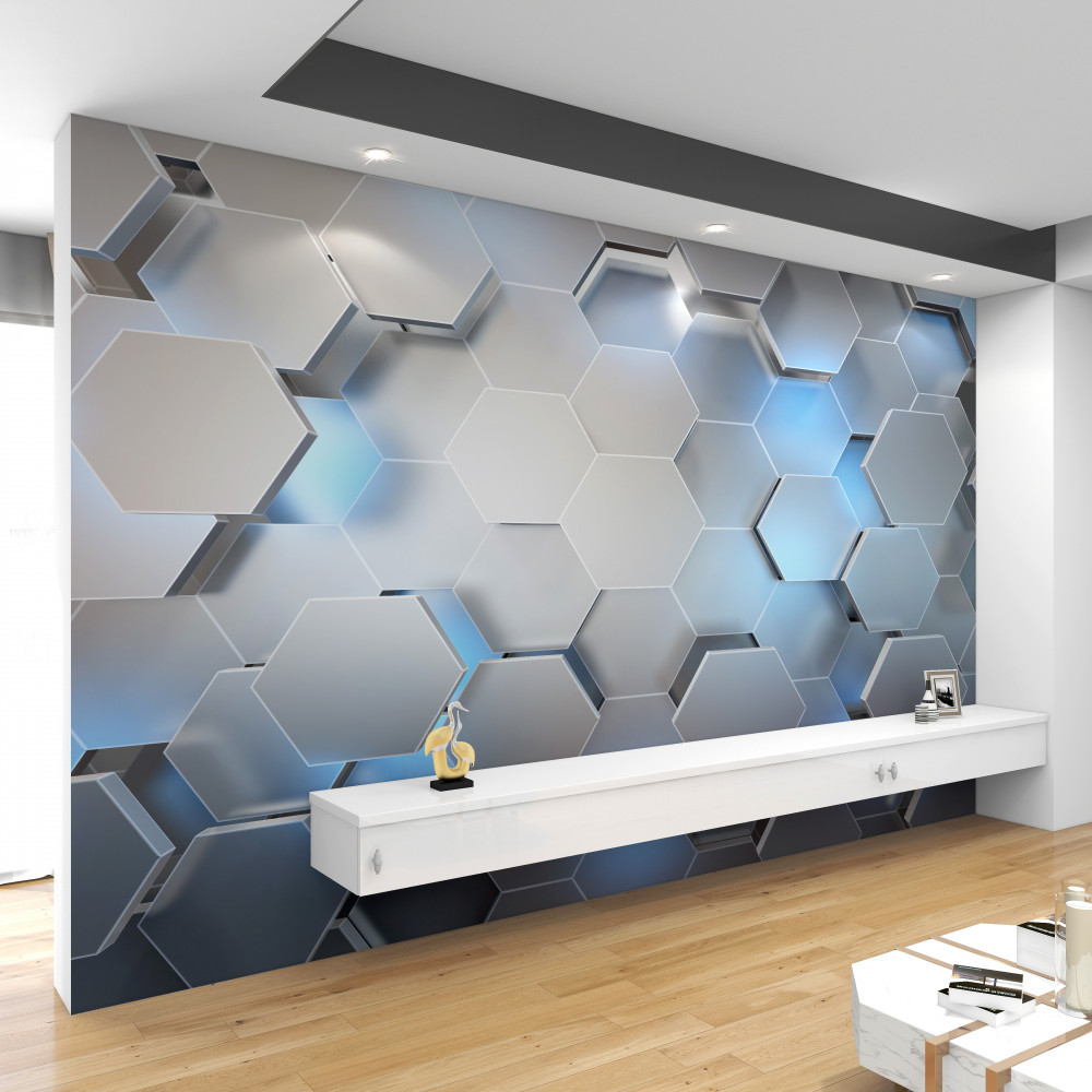 Fototapeten 3D -Geometrie