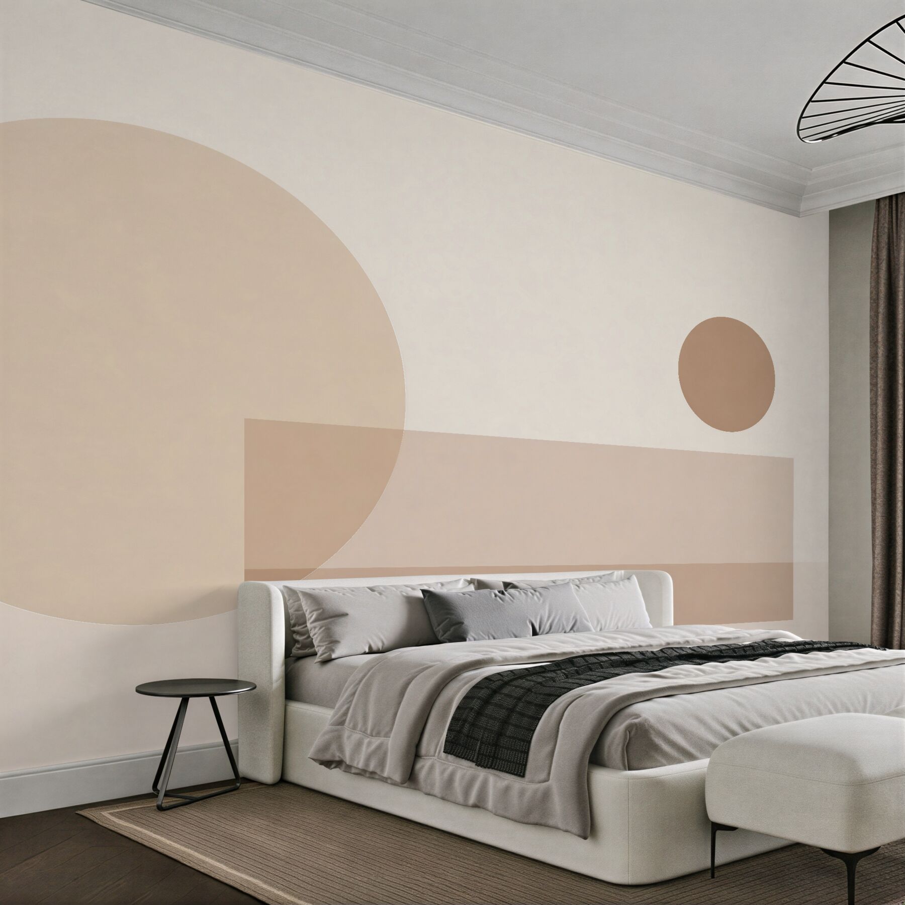 Fototapeten Minimalistische geometrische Komposition