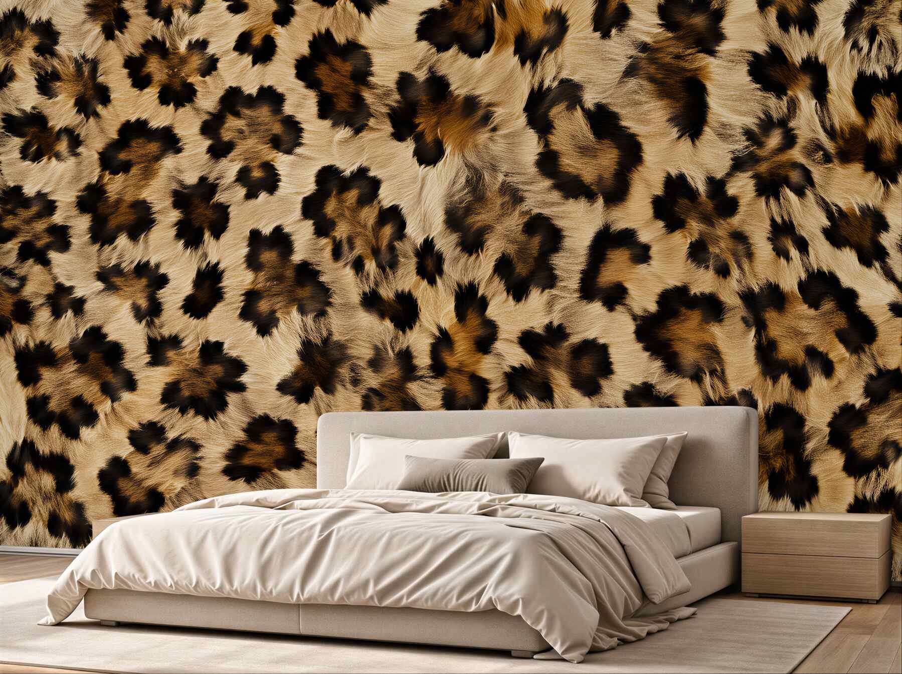 Fototapeten Glamour Leopardenmuster
