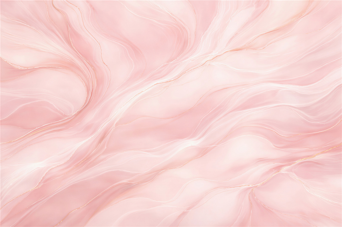 Fototapeten Rosa Marmor fließender Eleganz