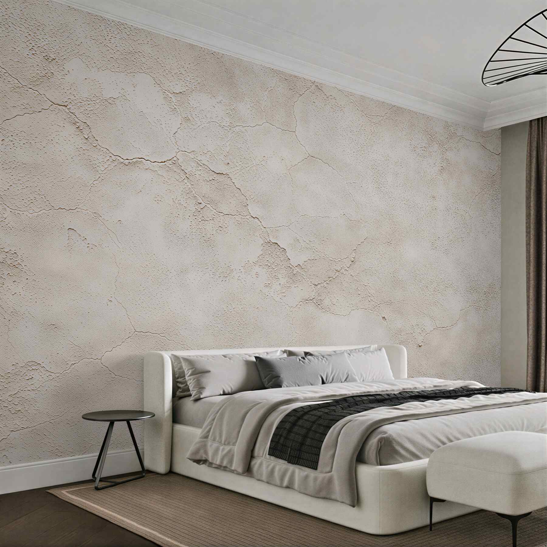 Fototapeten Beige Putzstruktur